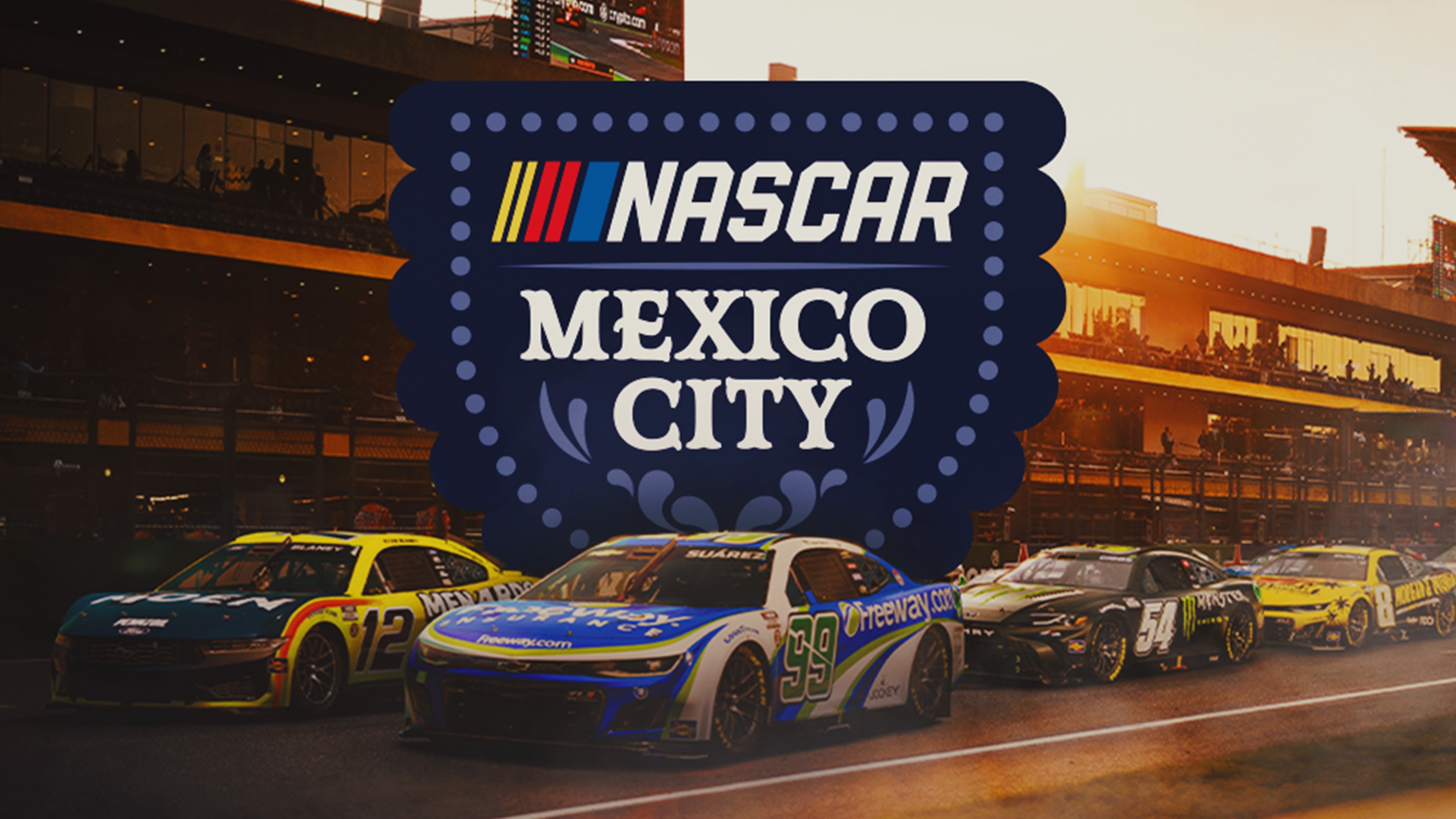 Listen to the Live Radio Broadcast of the NASCAR Viva Mexico 250